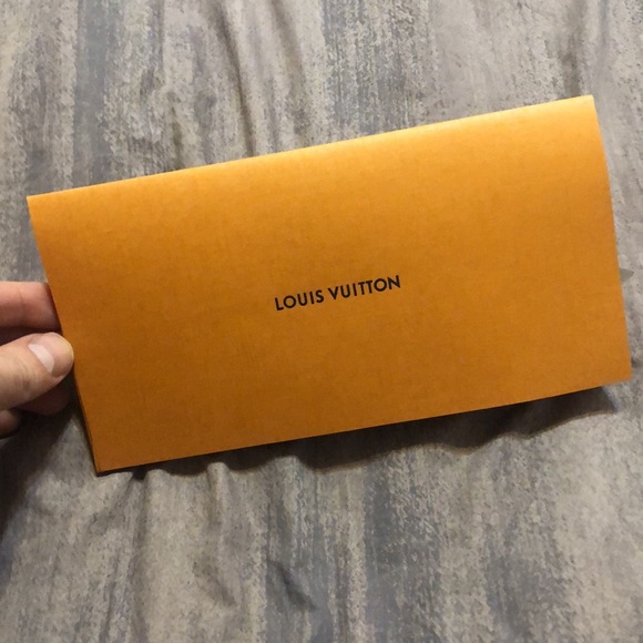 Authentic Louis Vuitton receipt/information envelope. Great for special papers. - Picture 2 of 4